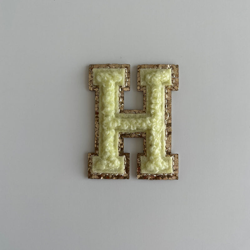 Micro Glitter Patch - Lemon