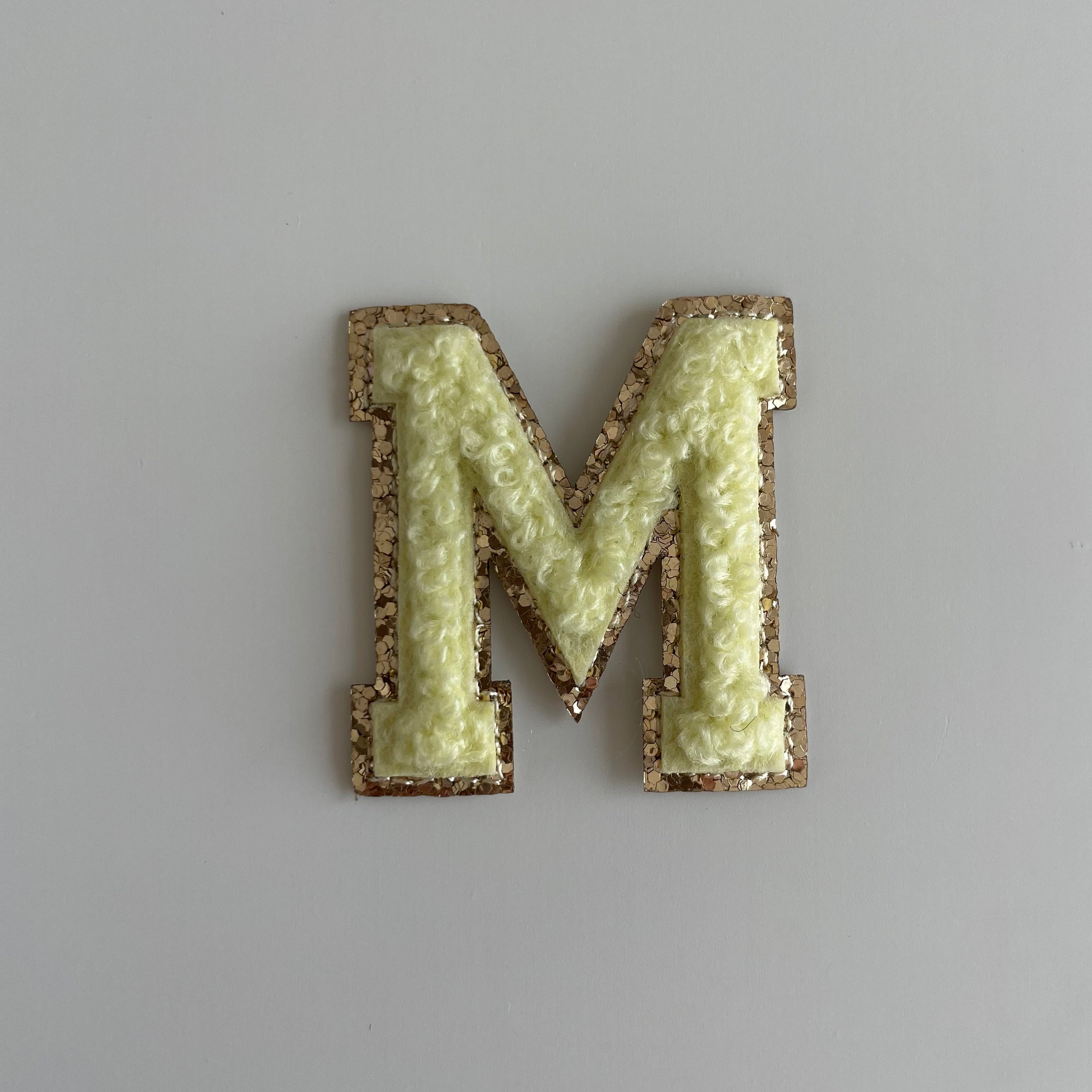 Micro Glitter Patch - Lemon