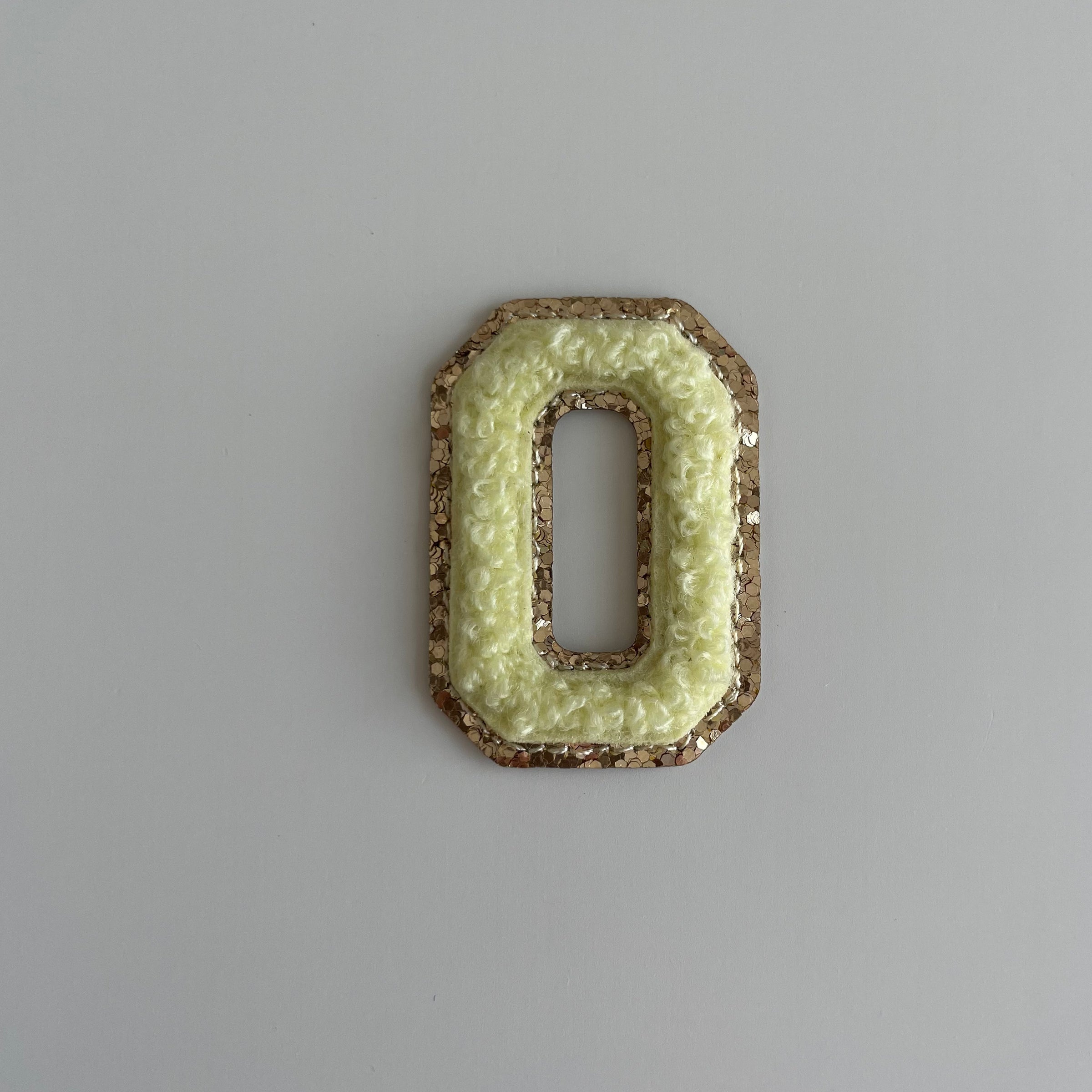 Micro Glitter Patch - Lemon