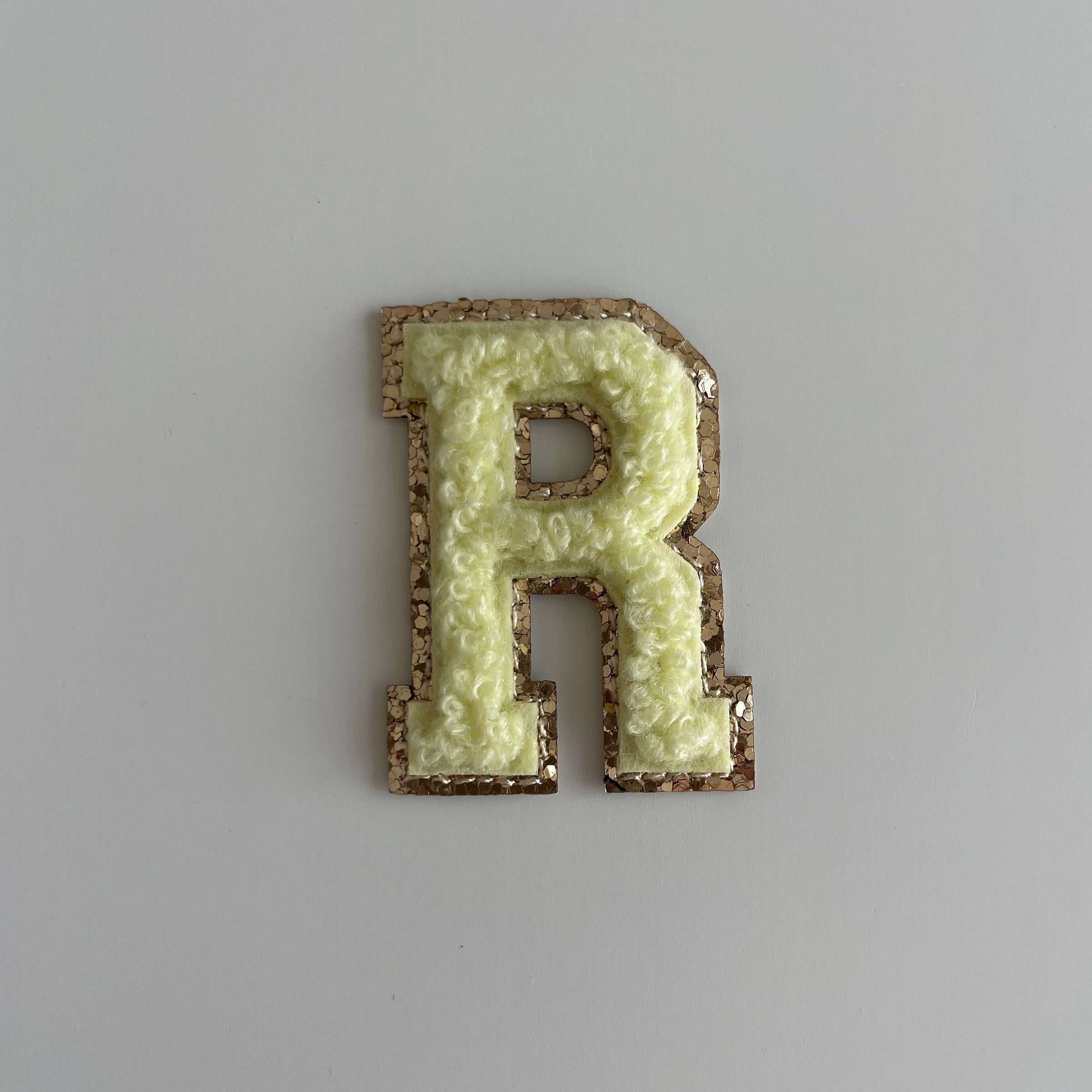 Micro Glitter Patch - Lemon