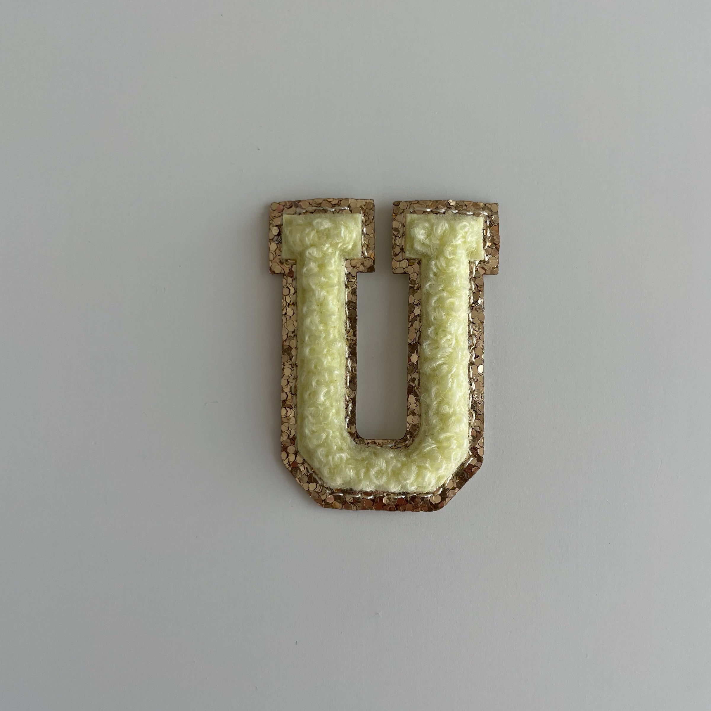 Micro Glitter Patch - Lemon