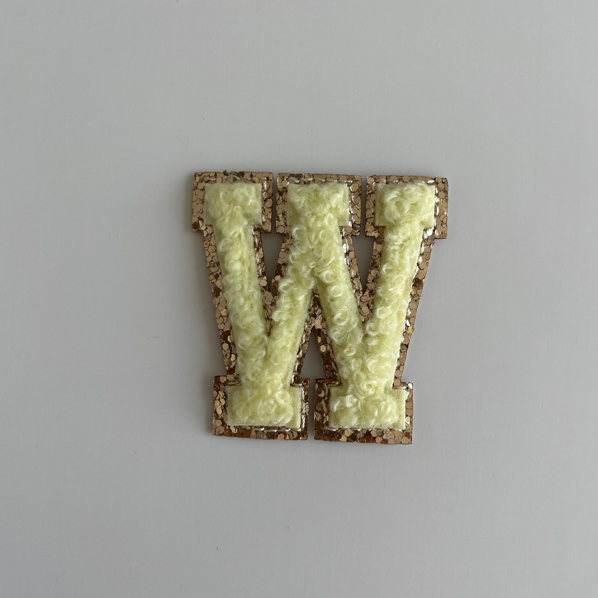 Micro Glitter Patch - Lemon