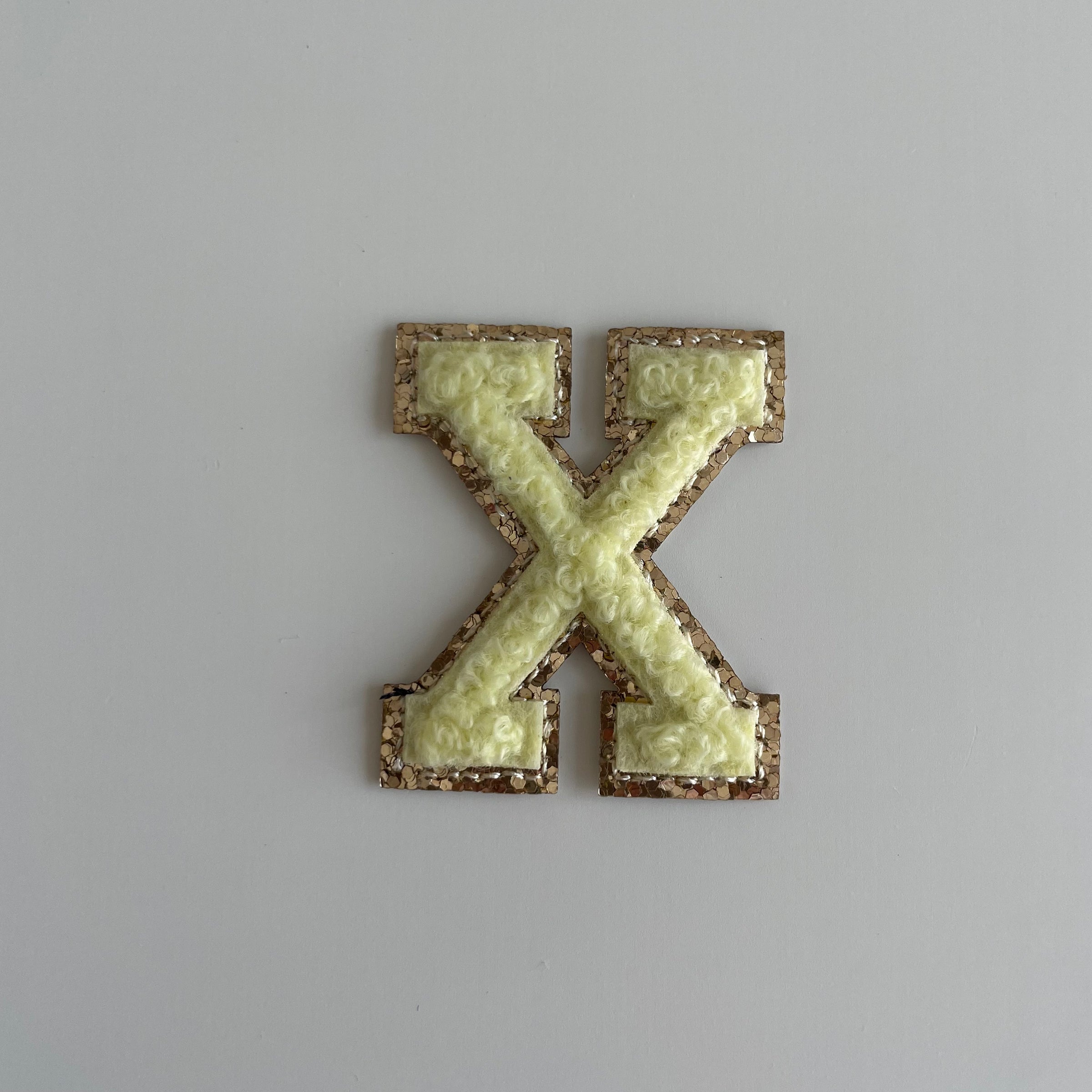 Micro Glitter Patch - Lemon