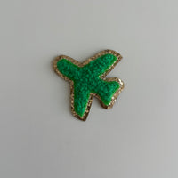 Micro Glitter Patch - Green