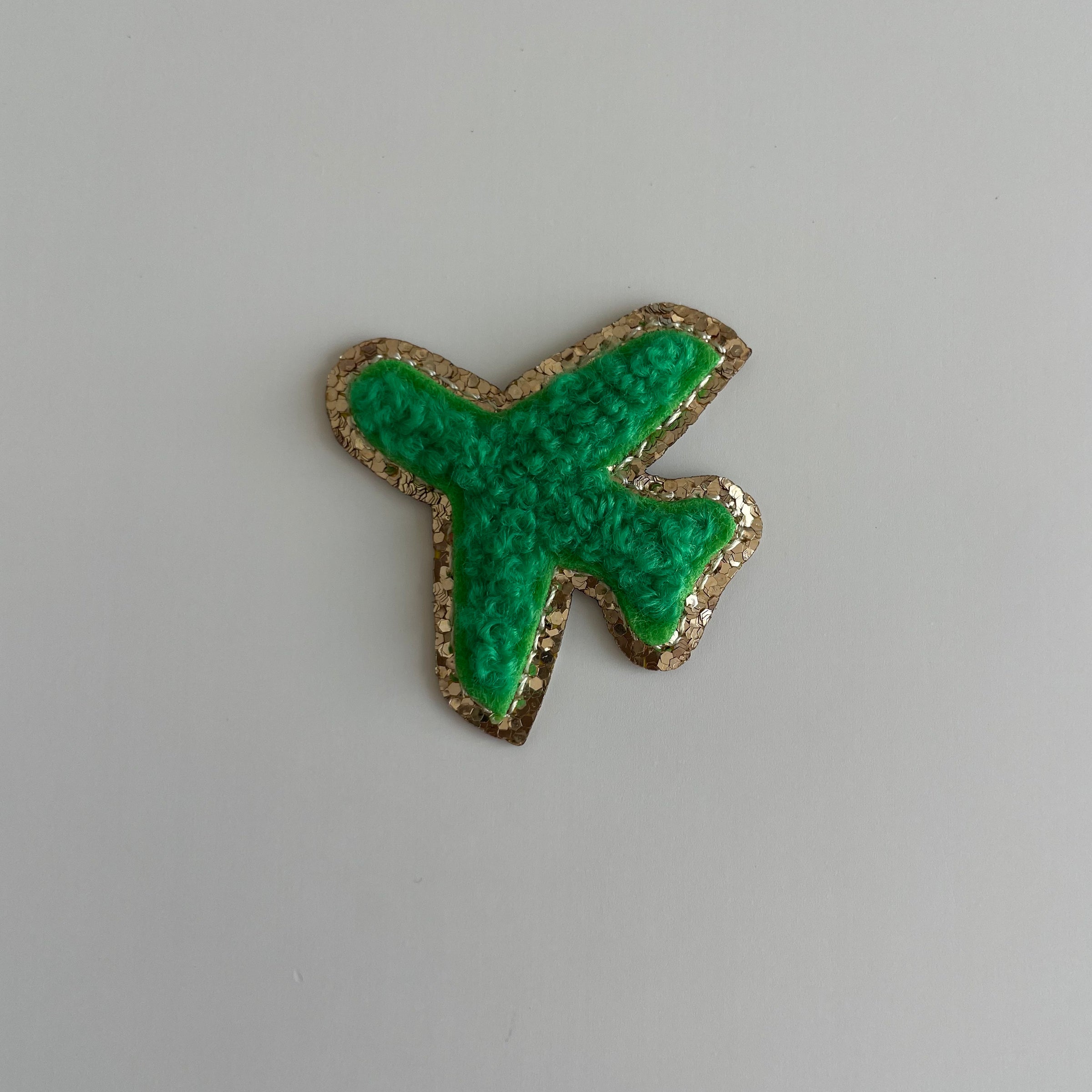Micro Glitter Patch - Green