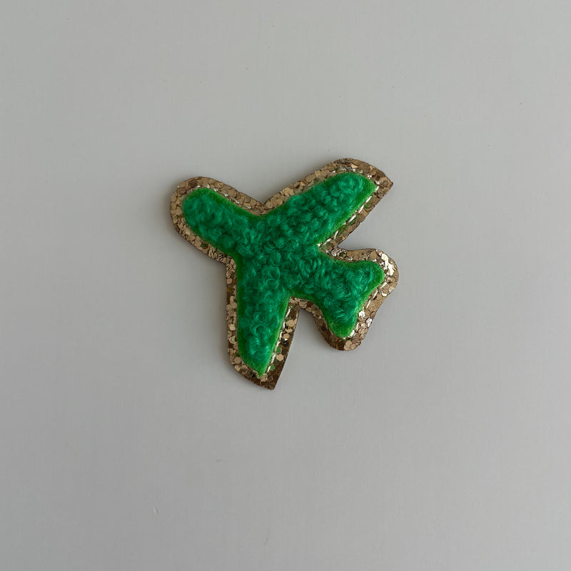 Micro Glitter Patch - Green