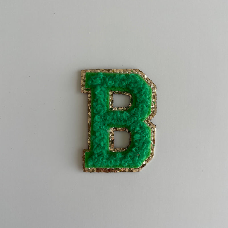 Micro Glitter Patch - Green