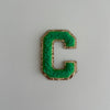 Micro Glitter Patch - Green