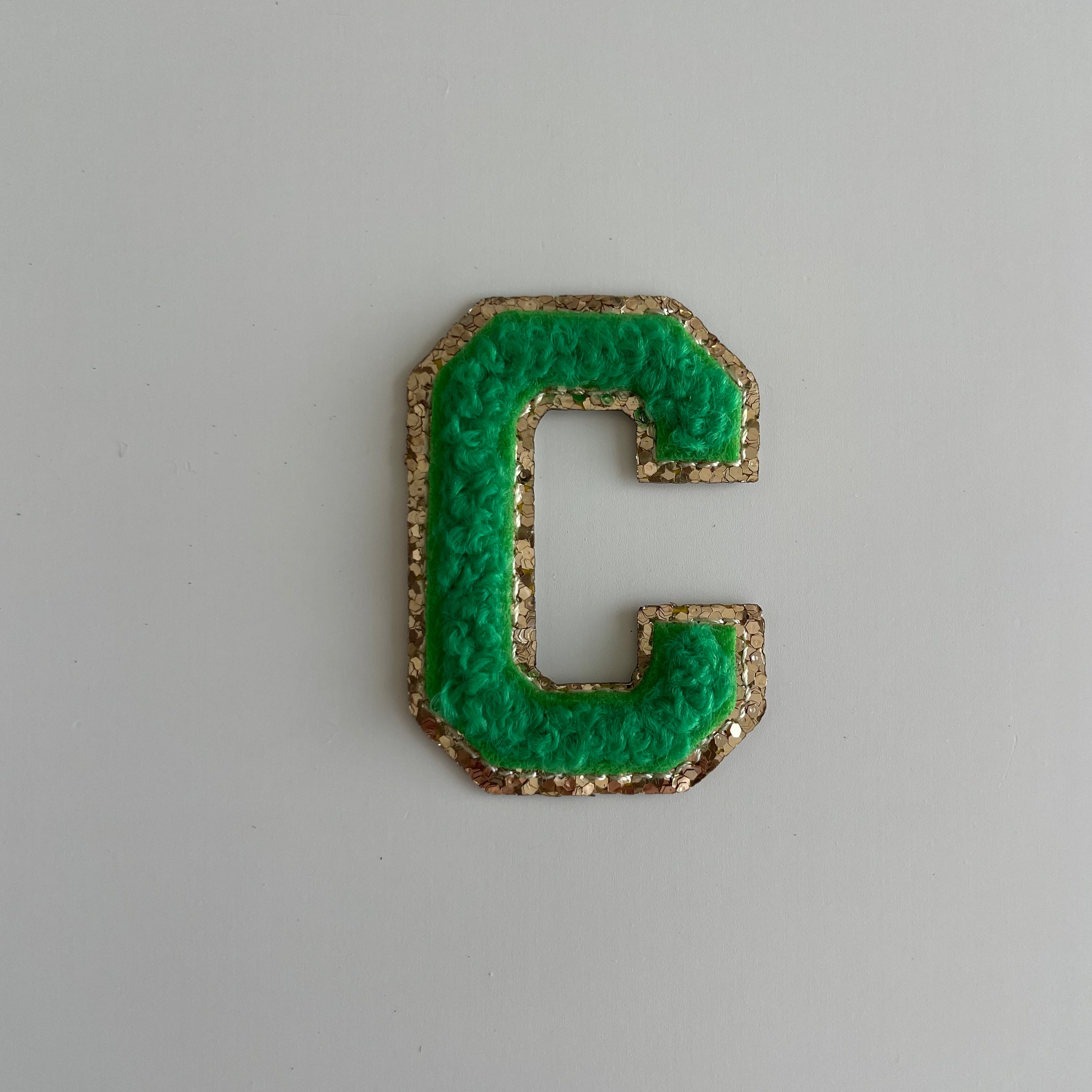 Micro Glitter Patch - Green