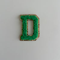 Micro Glitter Patch - Green
