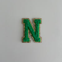 Micro Glitter Patch - Green