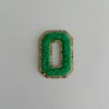 Micro Glitter Patch - Green