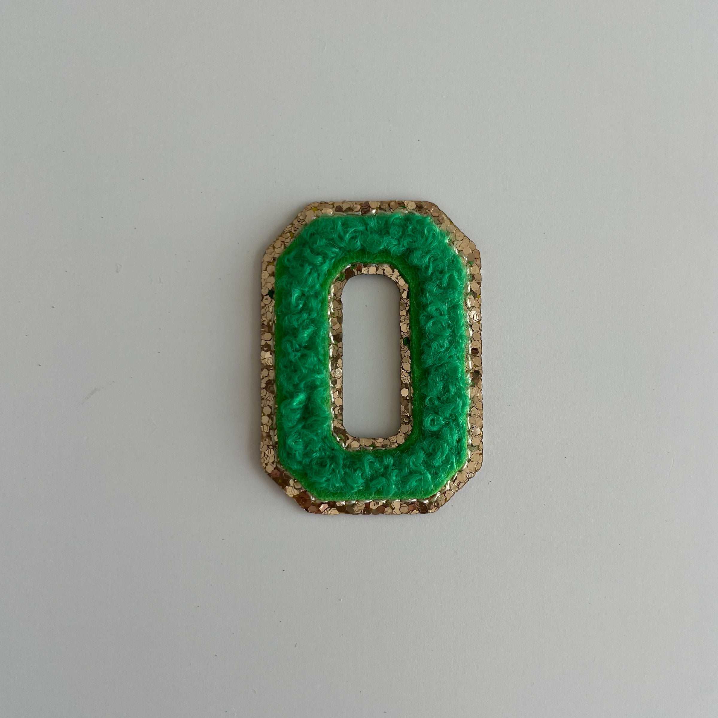 Micro Glitter Patch - Green