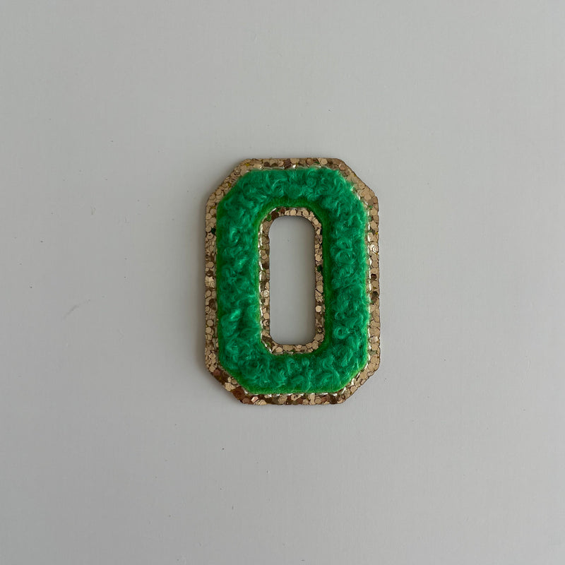 Micro Glitter Patch - Green