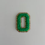 Micro Glitter Patch - Green