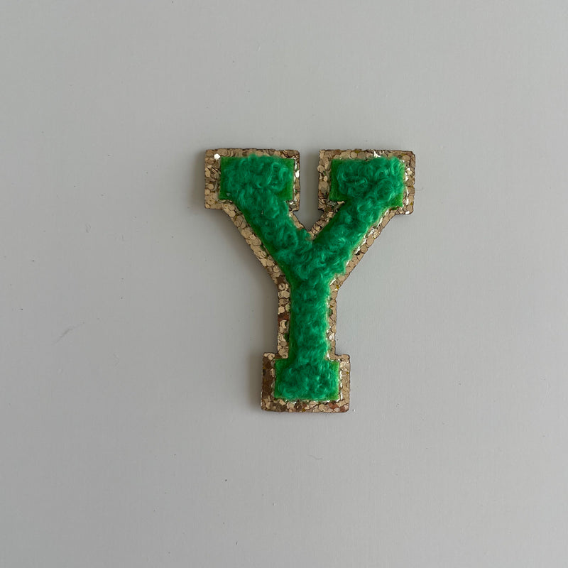 Micro Glitter Patch - Green