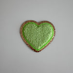 Varsity Glitter Patch - Matcha