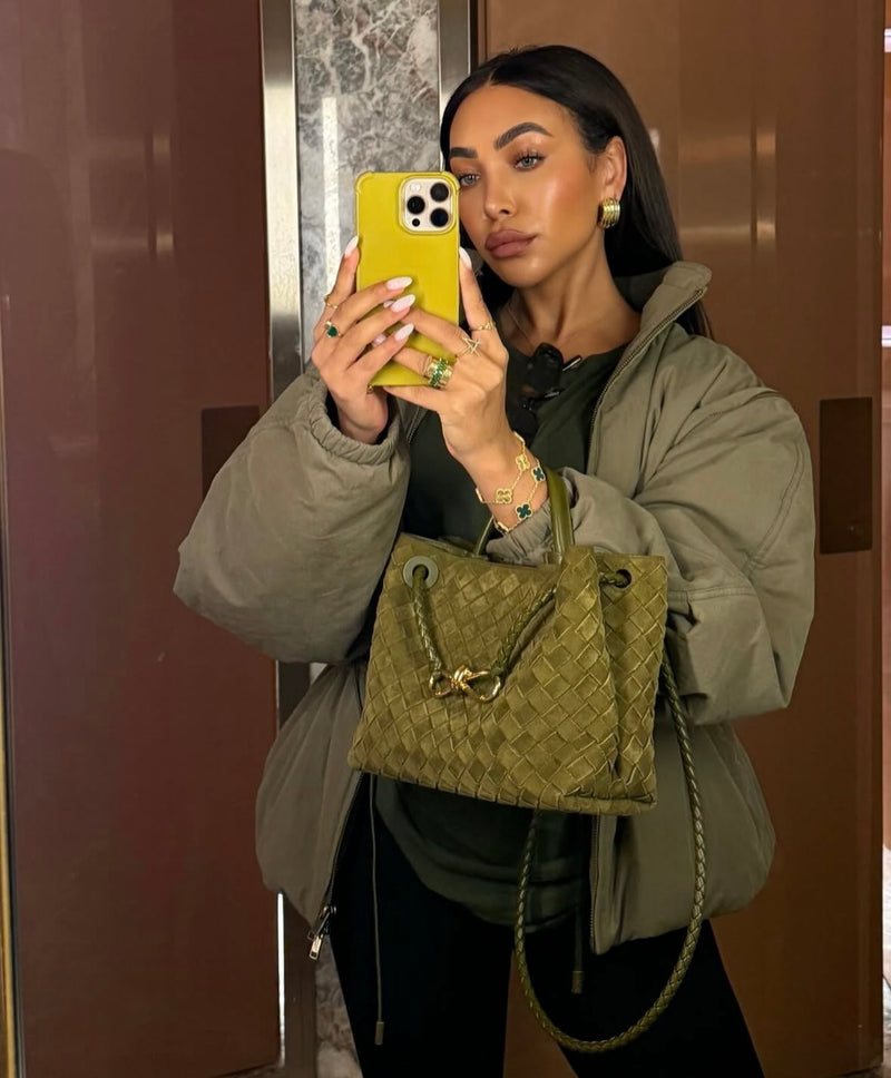 Bernie Suede Tote