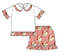 Girls Santa Shorties