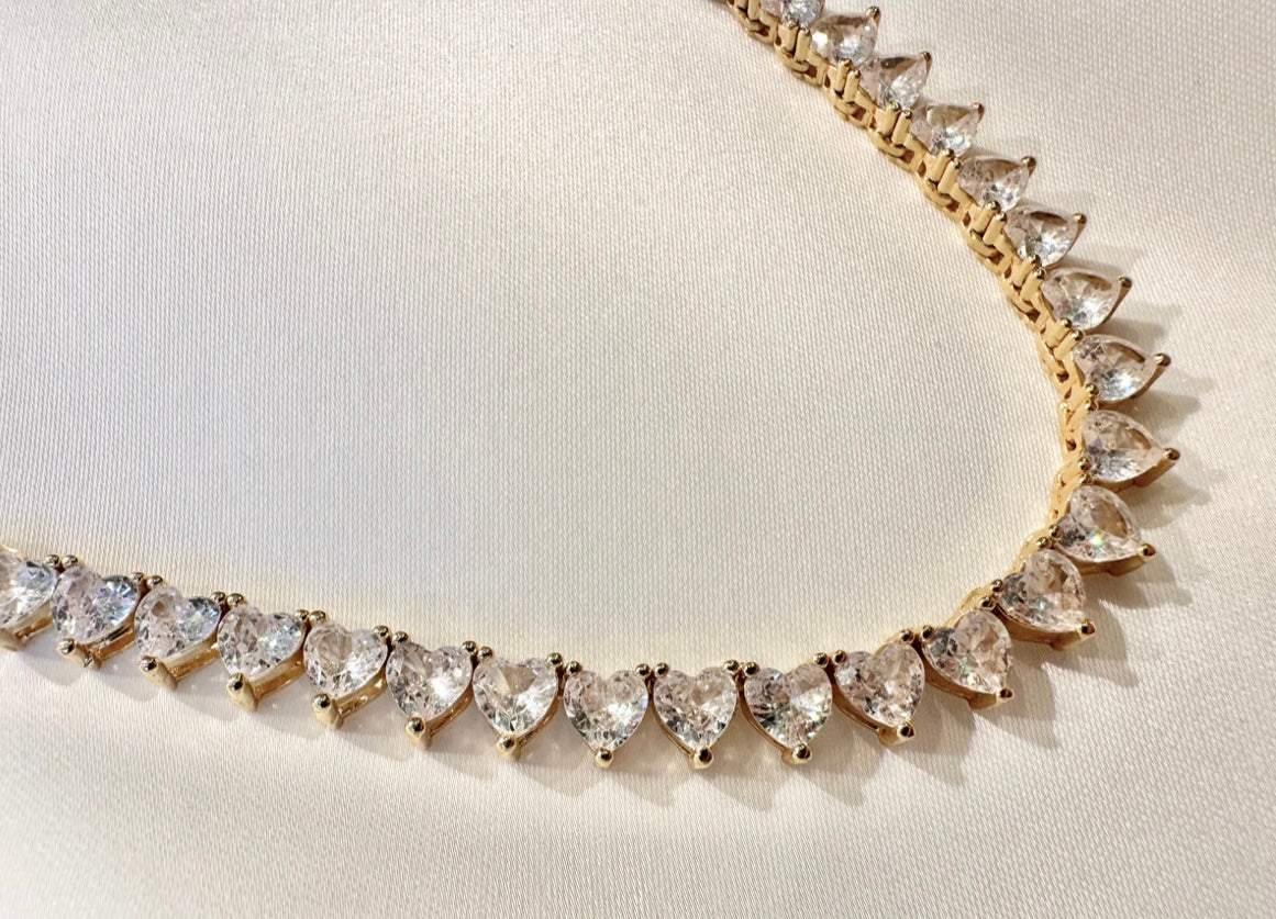 Heartbreaker Tennis Necklace