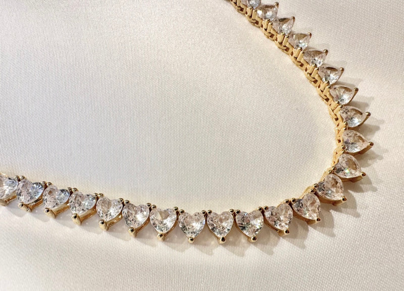 Heartbreaker Tennis Necklace