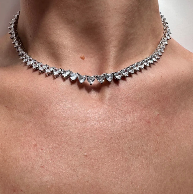 Heartbreaker Tennis Necklace