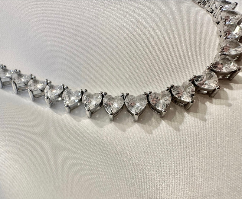 Heartbreaker Tennis Necklace