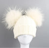 Double pom pom beanie