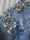 Darcie Denim Rainbow Kids Jacket