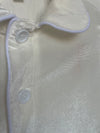 Ivory Velour Boys Pyjamas