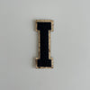 Varsity Glitter Patch - Black