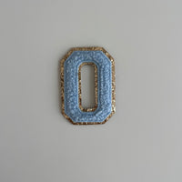 Varsity Glitter Patch - Blue