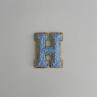 Varsity Glitter Patch - Blue