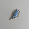 Varsity Glitter Patch - Blue