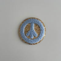 Varsity Glitter Patch - Blue