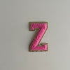 Varsity Glitter Patch - Pink