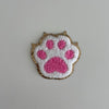 Varsity Glitter Patch - Pink