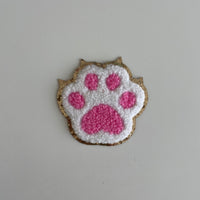 Varsity Glitter Patch - Pink