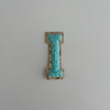 Varsity Glitter Patch - Turquoise