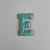 Varsity Glitter Patch - Turquoise