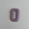 Varsity Glitter Patch - Lilac