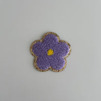 Varsity Glitter Patch - Lilac