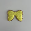 Varsity Glitter Patch - Yellow