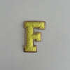 Varsity Glitter Patch - Yellow