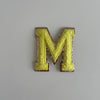 Varsity Glitter Patch - Yellow