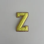 Varsity Glitter Patch - Yellow