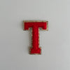 Varsity Glitter Patch - Red