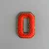 Varsity Glitter Patch - Orange
