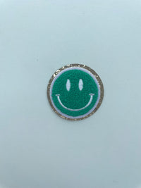 Varsity Glitter Patch - Green