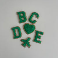 Micro Glitter Patch - Green